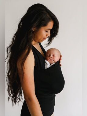 Lalabu Women's Soothe Shirt Tank Top Maternity Newborn Black Size 2X